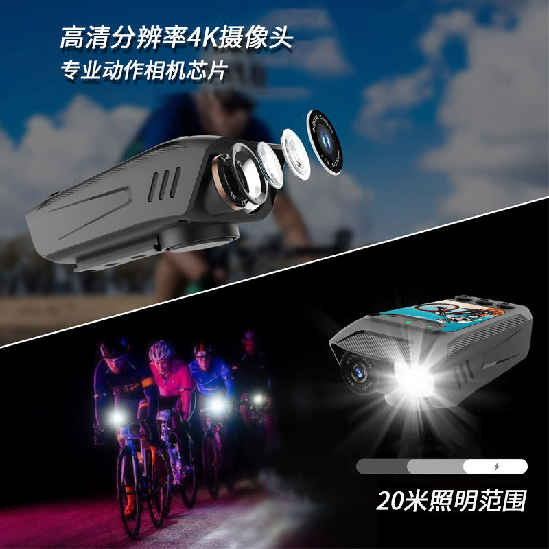 Cross-border Cycling Camera Long Battery Life Outdoor Sports Camera Bicycle Motorcycle Helmet Riding Recorder