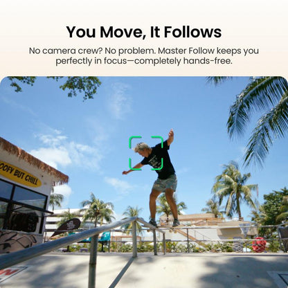 Xtra Muse Vlogging Camera with 1'' CMOS 4K/120fps Videos 3-Axis Gimbal Stabilizer Fast Focusing Face/Object Tracking Portable Handycam Camcorder