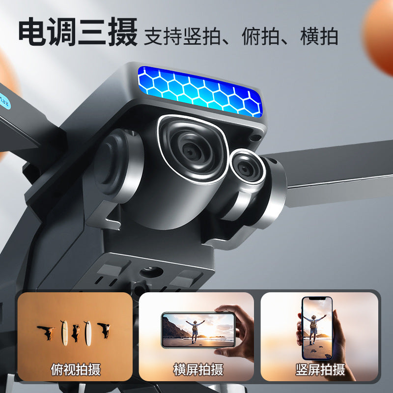 Cross-Border S180Drone Aerial Photography Electric Lens Obstacle Avoidance Brushless Motor Optical Flow Remote Control Aircraft Toy drone