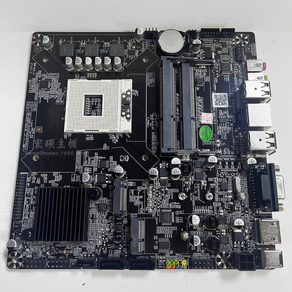 ITX Industrial Control Motherboard HM65Dual memory slots DDR3Mini Board PGA988Two Or Three Generations CPU All-in-One Motherboard