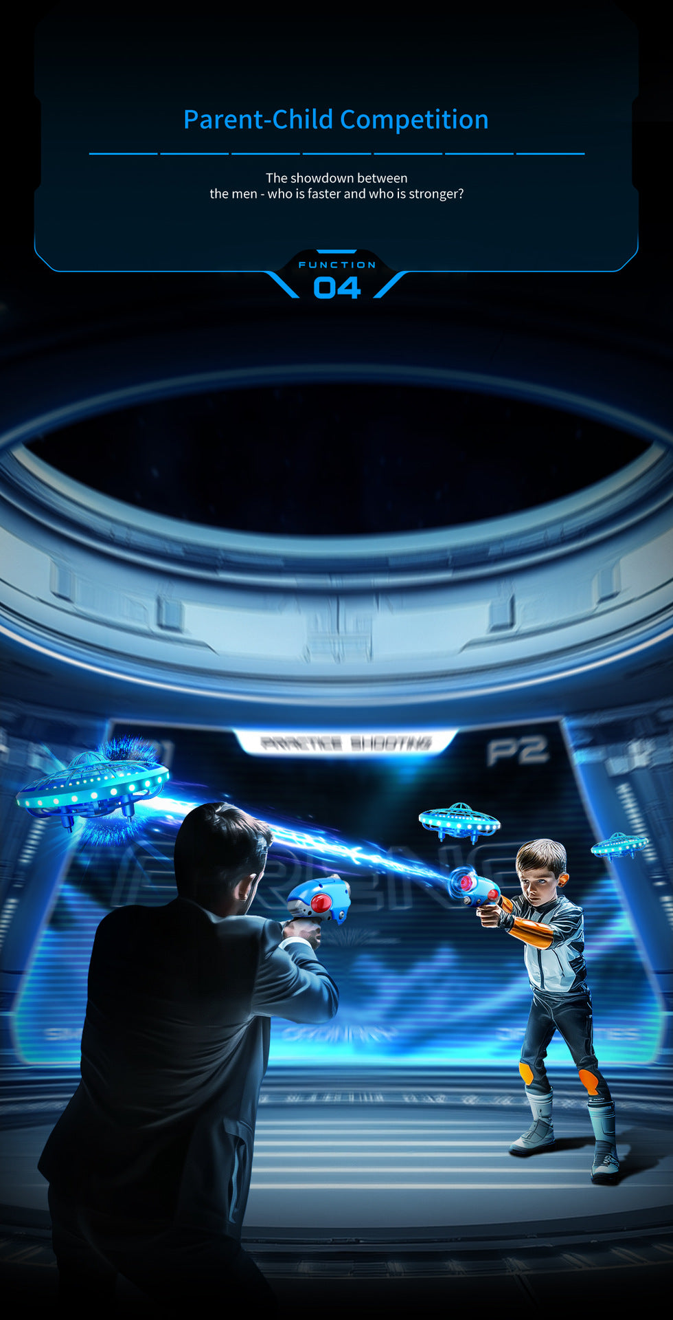 Cross-Border XS4Colorful Induction Quadcopter Children's Toy UFO Mini Drone Levitation Rotating UFO