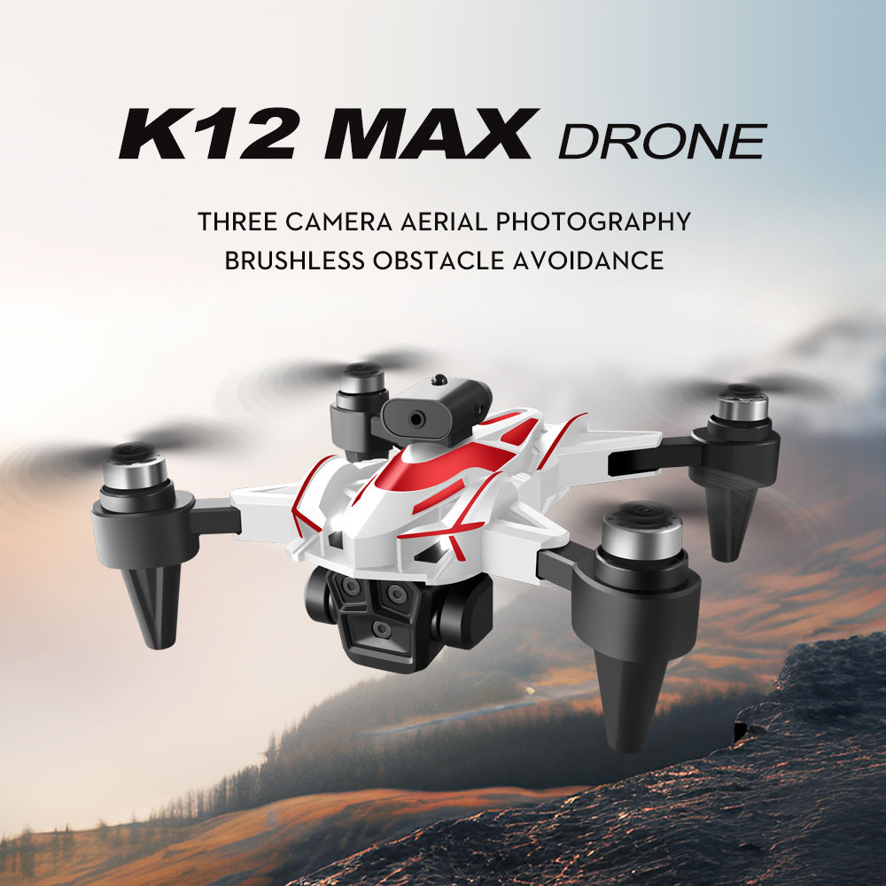 Cross-Border K12 max Drone Aerial Photography Optical Flow Positioning Quadcopter Brushless Motor Remote Control Aircraft Toy