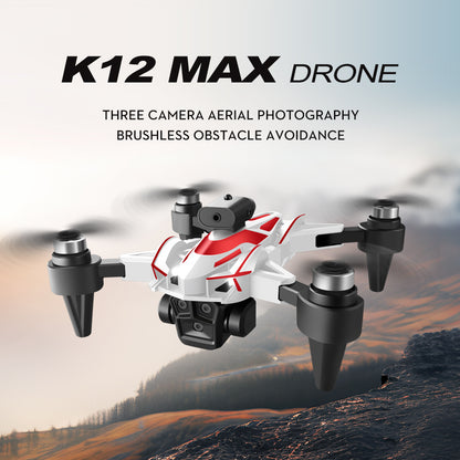 Cross-Border K12 max Drone Aerial Photography Optical Flow Positioning Quadcopter Brushless Motor Remote Control Aircraft Toy