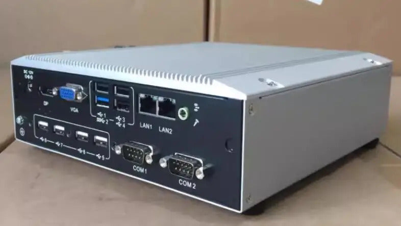 ARK-6322 Fanless Embedded Industrial Computer Mini Industrial PC Quad-core J1900 SoC with VGA 6COM 8USB 2LAN DC-12V