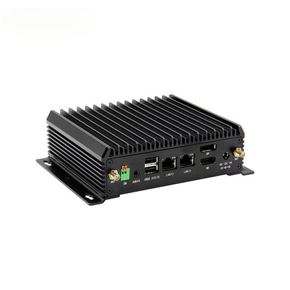ADSYNCTEK  C2120E-C2 Dual Network 2 Serial Port Fanless Industrial Control Machine Wifi6 Wall-Mounted 8 Generation Mini Industrial Control Host