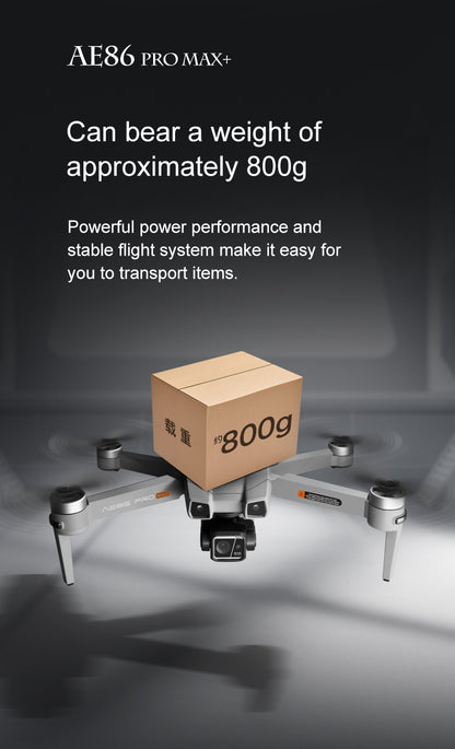 AE86+Digital image transmission with touchscreen obstacle avoidance HD professional aerial photography drone automatic return GPS Remote control aircraft