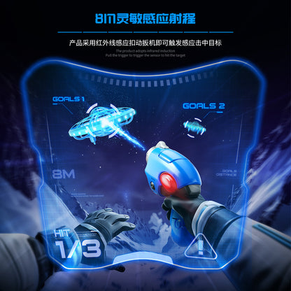 Cross-Border XS4Colorful Induction Quadcopter Children's Toy UFO Mini Drone Levitation Rotating UFO