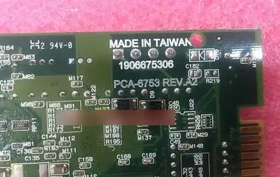 PCA-6753 VER.A2 100% OK Original IPC Board ISA Slot Industrial motherboard Half-Size CPU Card PICMG1.0 PCA6753  With CPU RAM