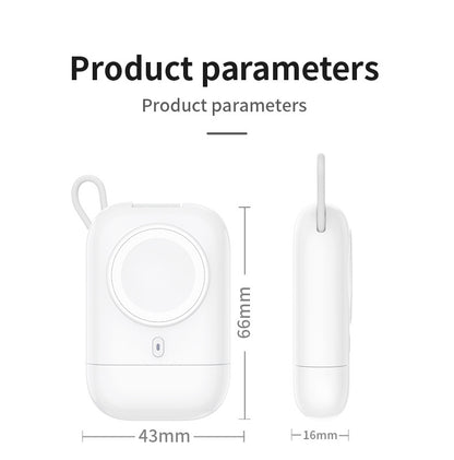 Compatible with Apple Watch Charger lewatch Charger series6/Se5/4/3/2/1Mobile Power Bank