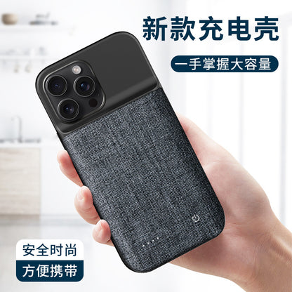 Suitable for Apple15/14/13Mini/12Pro Back Clip Battery iPhone11/XR Wireless Power Bank for Mobile Phones