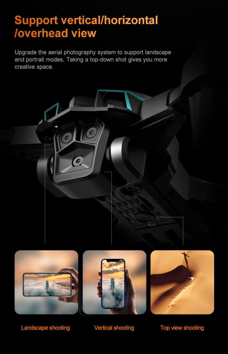 Cross-Border K12MAX Drone with screen control, optical flow positioning, quadcopter with brushless motor, remote control airplane toy