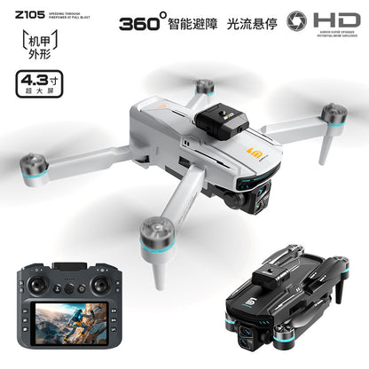Cross-Border Z105Drone remote control with screen HD aerial photography brushless motor obstacle avoidance quadcopter toy airplane