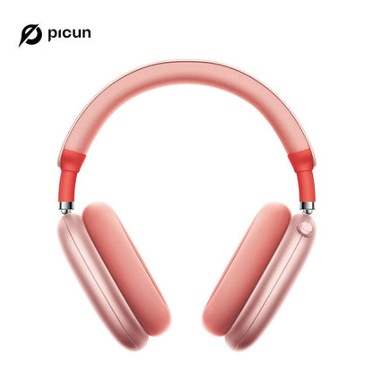 Picun F8 Pro Wireless Headphones - 52dB Noise Cancellation, 5 Smart ENC Mics, Detachable Fabric Ear Cushions, 140 Hour Long Battery Life,  Premium Audio Seamless Dual Device Connection for All-Day Use and Boosted Productivity Bluetooth