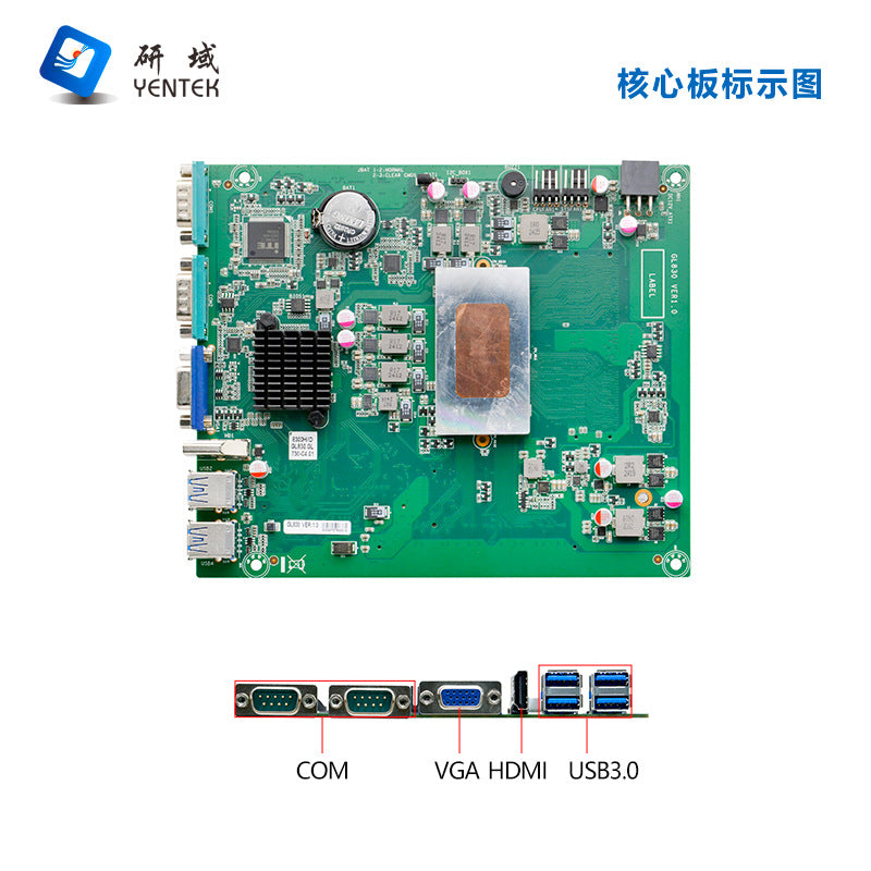 Industrial Control G3250S-C6 Mini Industrial Computer Dual Network 6 Serial Ports XP Embedded Micro Industrial PC Host