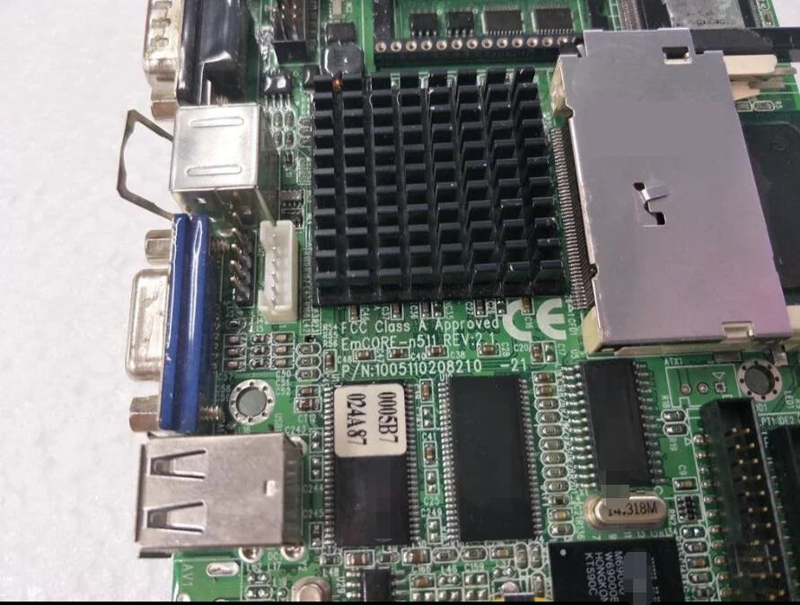 EmCORE-n511 REV 2.1 100% OK Original 3.5 inch IPC Embedded Motherboard  Industrial Mainboard SBC with CPU RAM PC104