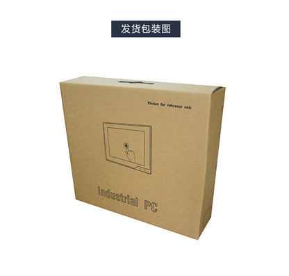 13.3inch Fully Enclosed Industrial Control Touch All-in-One Machine 2 Network 6 Serial Ports VESA Wall-Mounted Industrial Tablet Computer