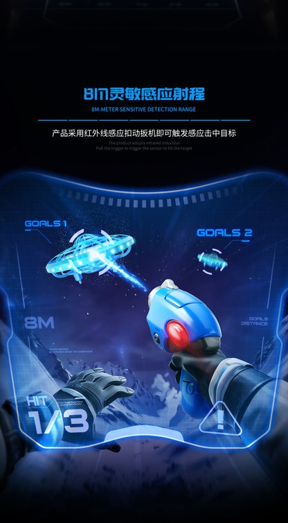 Cross-Border XS4Colorful Induction Quadcopter Children's Toy UFO Mini Drone Levitation Rotating UFO