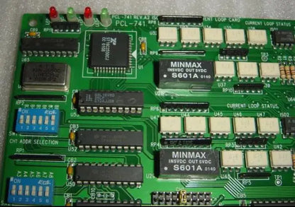 PCL-741 100% Test OK Original PCL-741 REV: A2 isolated dual-port RS-232 serial communication card ISA bus 2*port RS232 COM Port