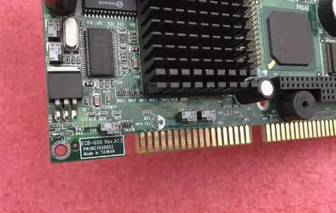 ECB-650 Rev A1.2 100%OK Original IPC Board Industrial motherboard Half-Size CPU Card PICMG1.0 With CPU RAM