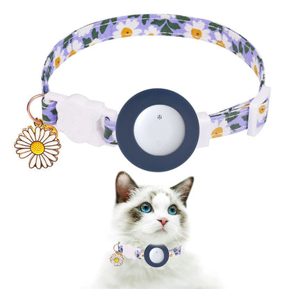 Pet Cat Locator Collar Compatible iOS Waterproof Apple Find My Tracker Android Dual System