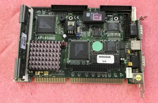 AP-40AHD 100% OK Original IPC Board ISA Slot Industrial motherboard Half-Size CPU Card PICMG1.0 Mainboard With CPU RAM