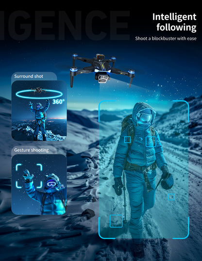 Cross-Border Z104Drone remote control with screen brushless motor HD aerial photography GPS Intelligent Positioning Remote Control Drone