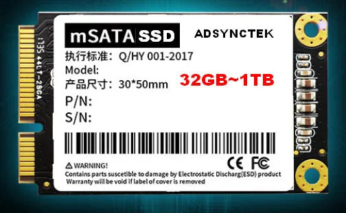 32GB 64GB 120G 128G 256G 512G 1TB 360G SSD New Solid state drive mini-SATA mSATA for Industrial IPC soft route laptop desktop PC