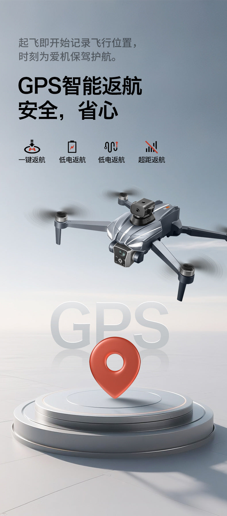 Cross-Border K18 MAX Drone with screen control brushless motor for high-definition aerial photography GPS Intelligent Positioning Remote Control Drone