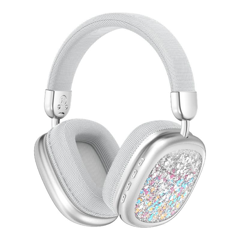 YANUQIA Wireless Headphones, Over-ear Headphones, Hi-Fi Stereo , Suitable for Travel, Work, Sports and Games, Built-in Microphone, Large Battery For Long-Lasting, Suitable For IPhone, Laptop, IOS/Android Bluetooth Headphones