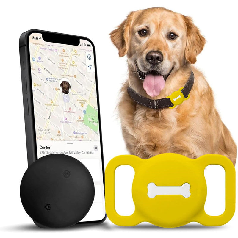 Cross-border Pet Tracker Applicable Apple Find My Designed iOS Anti-lost Device Waterproof Bone Protective Case