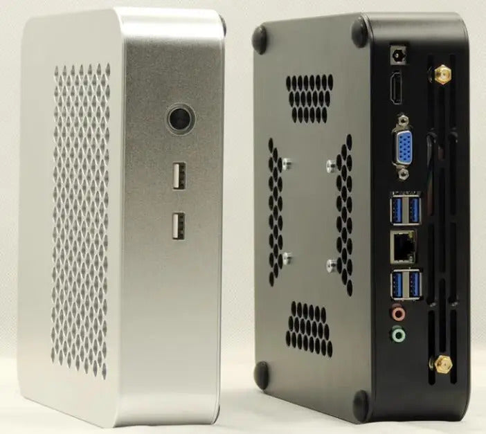 10/11/12/13th i3/i5/i7 12650H Intel Core CPU Aluminum alloy MINI BOX PC portable office home game small Computer wall-mounted