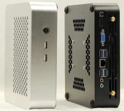 10/11/12/13th i3/i5/i7 12650H Intel Core CPU Aluminum alloy MINI BOX PC portable office home game small Computer wall-mounted