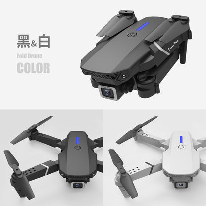 Cross-Border E88pro Foldable Drone HD Dual Camera Aerial Photography Altitude Hold Quadcopter Remote Control Aircraft E525