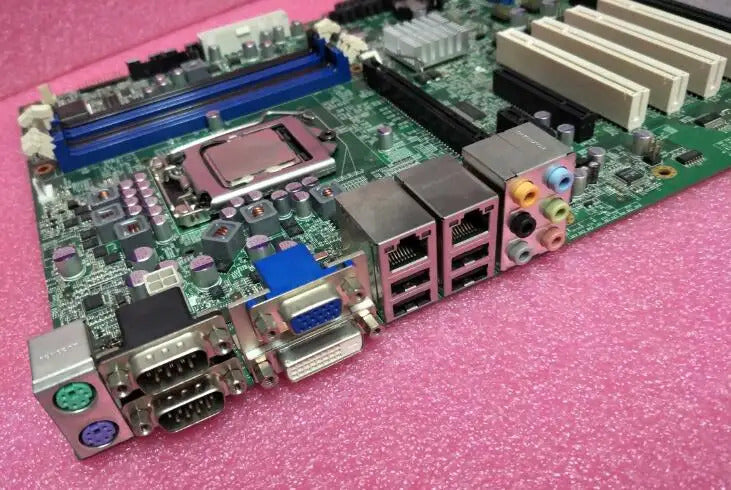 MB950F 100% OK Original IPC Mainboard ATX Industrial Motherboard LGA1156 4*PCI ISA PCIE Q57 With CPU RAM