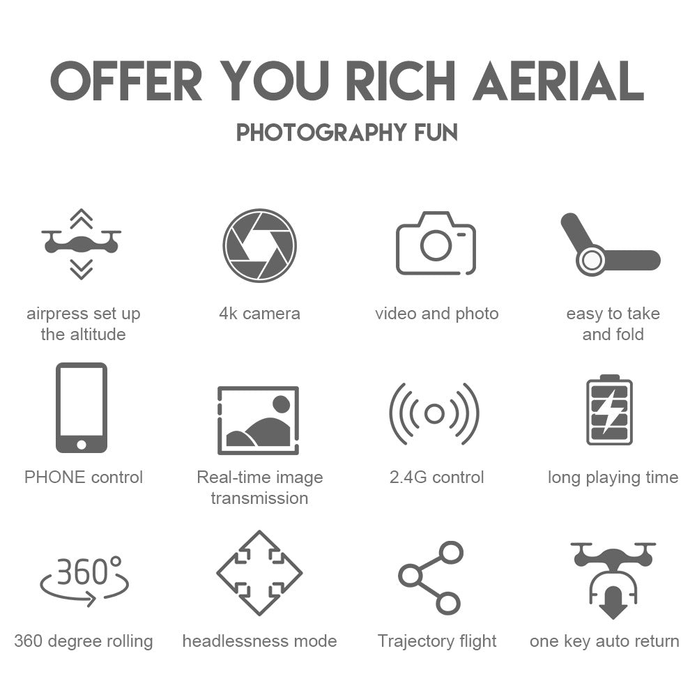 Cross-Border E88pro Foldable Drone HD Dual Camera Aerial Photography Altitude Hold Quadcopter Remote Control Aircraft E525