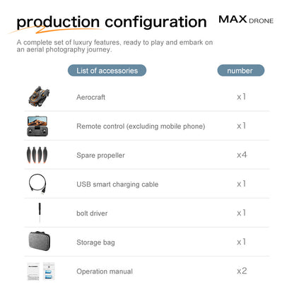 Cross-Border GT5Drone HD Aerial Photography Electric Lens Quadcopter Obstacle Avoidance Brushless Remote Control Aircraft Drone