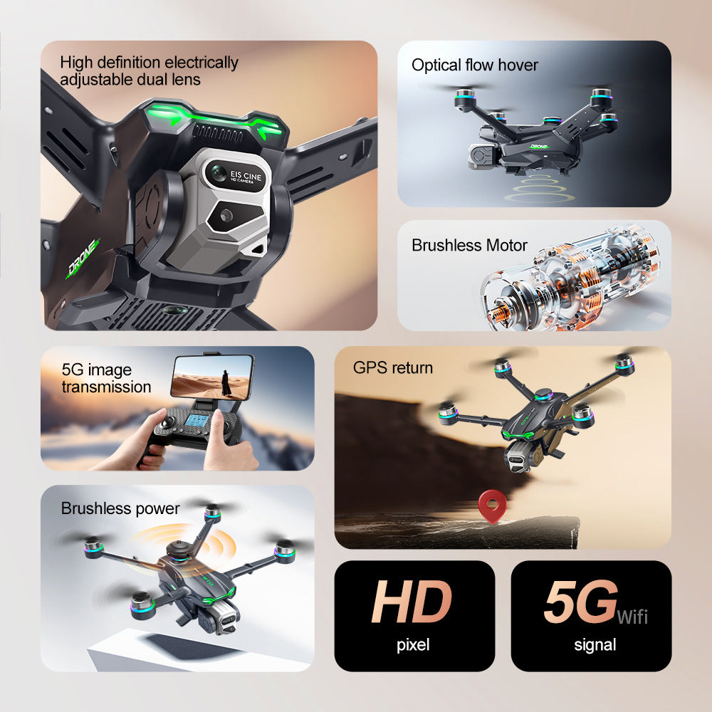 Cross-Border New Products GT6Uav GPS Return to Position 5G Image Transmission Brushless Optical Flow Obstacle Avoidance Remote Control Aircraft Wholesale