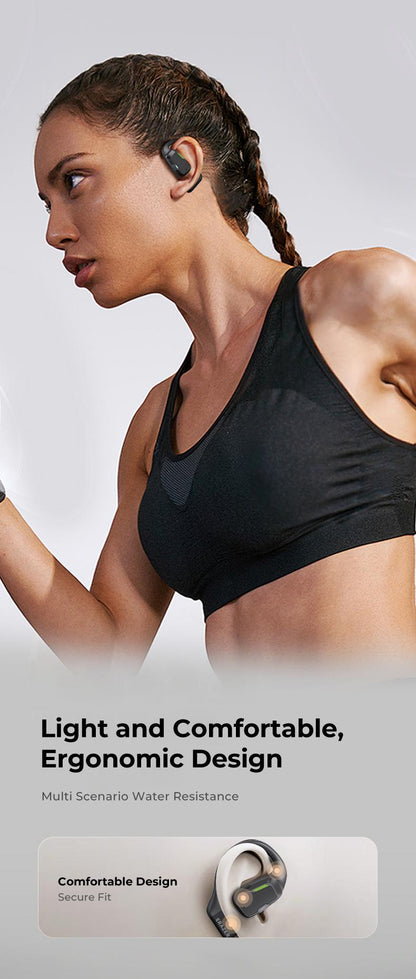 ERAZER XP6 Wireless Earbuds, Bluetooth 5.4 HIFI Sound Quality Bluetooth Headphones, Sports Gaming with Low Latency Earbuds, Touch Control IPX5 Waterproof With microphone Earphones Headsets