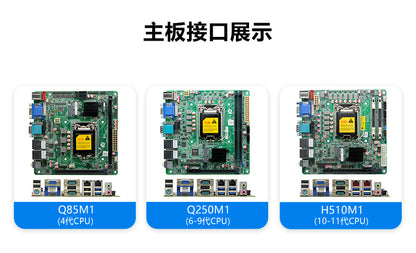 IPC-205Z Mini PCIE Industrial Computer 10-11th Gen i5 i7 Dual Network 2 Serial Ports Wall-mounted Industrial PC