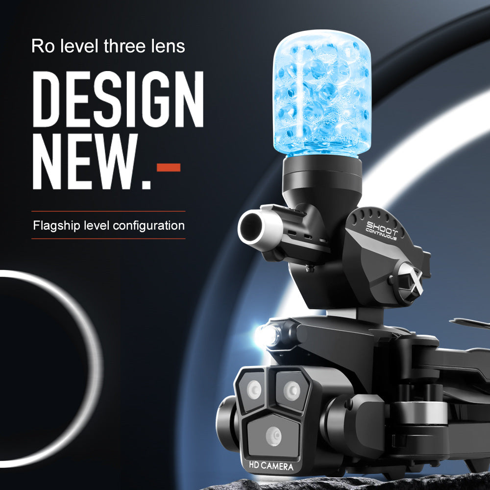 K11Max Drone Brushless Motor Three-Camera Aerial Photography Quadcopter Water Bomb Launch Remote Control Aircraft Drone