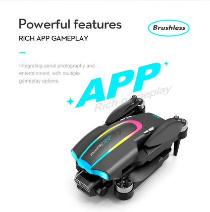 XT105Drone Obstacle Avoidance Dual Servo Aerial Photography Quadcopter Brushless Motor Remote Control Aircraft Drone Cross-Border