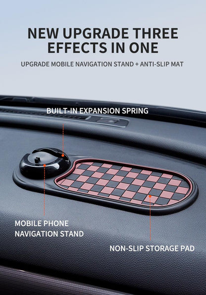 Unlock New Experience During Driving-Car Phone Holder with Anti-slip Pad Makes You Enjoy your Each Driving Travel-1