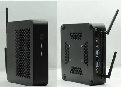 10/11/12/13th i3/i5/i7 12650H Intel Core CPU Aluminum alloy MINI BOX PC portable office home game small Computer wall-mounted