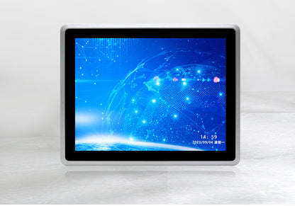 15inch Industrial Control All-in-One Capacitive Touch Screen 5 Ethernet Ports 4 Serial Ports Fully Enclosed Embedded Panel Computer