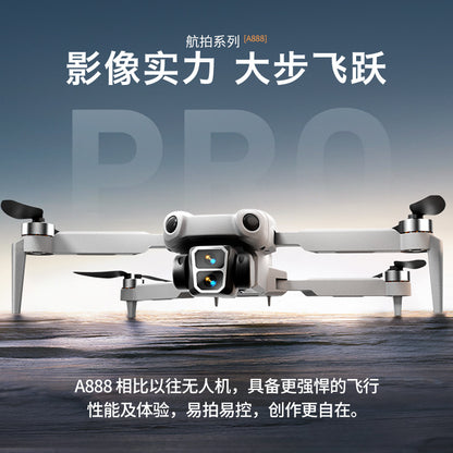 Cross-Border A888 PRO Drone HD Aerial Photography Long Endurance Quadcopter Remote Control Aircraft Air 3Drone