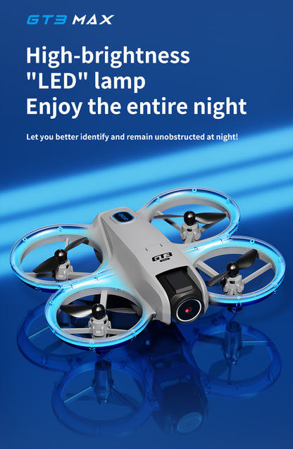 Cross-Border GT3Drone Remote Control with Screen Optical Flow Positioning Electric Lens Quadcopter Remote Control Aircraft Toy