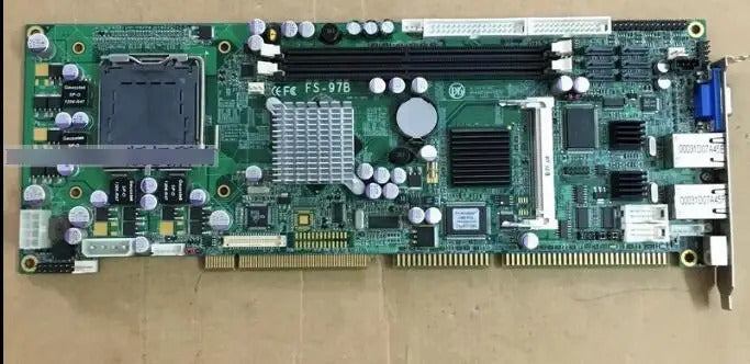 FS-97B 100% OK Original IPC Board Full-size CPU Card ISA Industrial Mainboard PICMG 1.0 with CPU RAM LAN