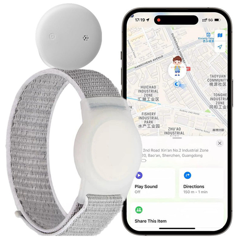 Cross-Border Find My Global Positioning Tracker Suitable for Children and Teenagers Bracelet Strap(Only iOS）