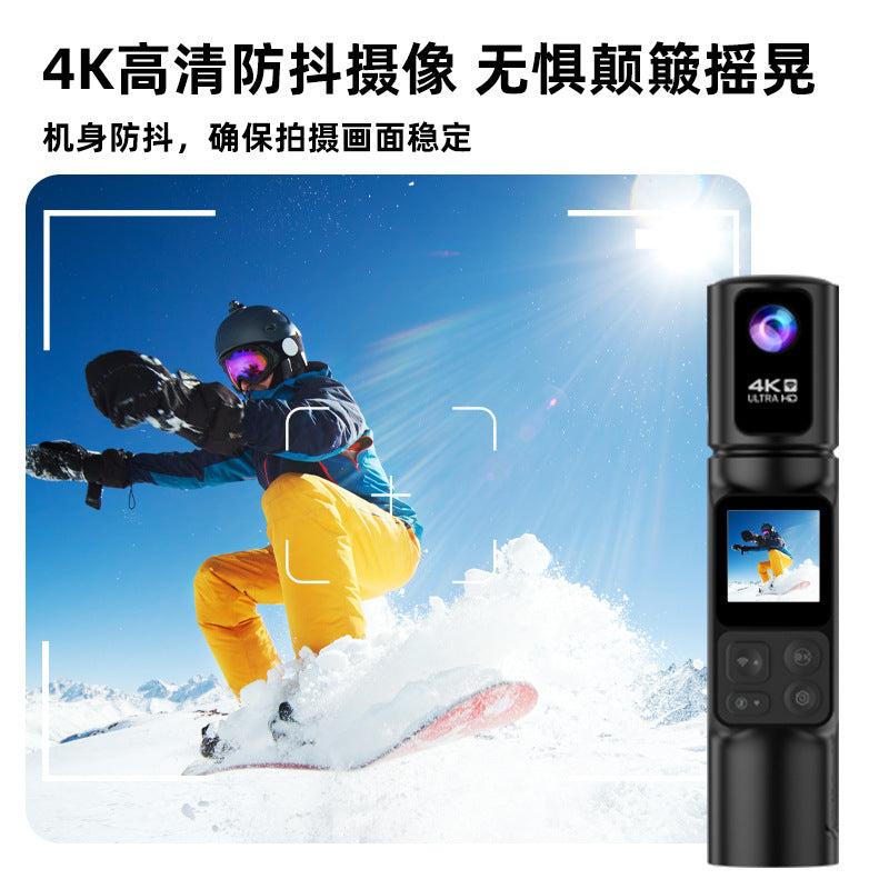 Cross-border New Handheld Camera4K Action camera HD outdoor sports shooting handheld vlog Pocket Camera