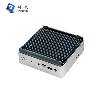 12th Gen N100 Mini Host Low Power Consumption Micro Dual Network Industrial Control Computer J6426 Industrial Small Host